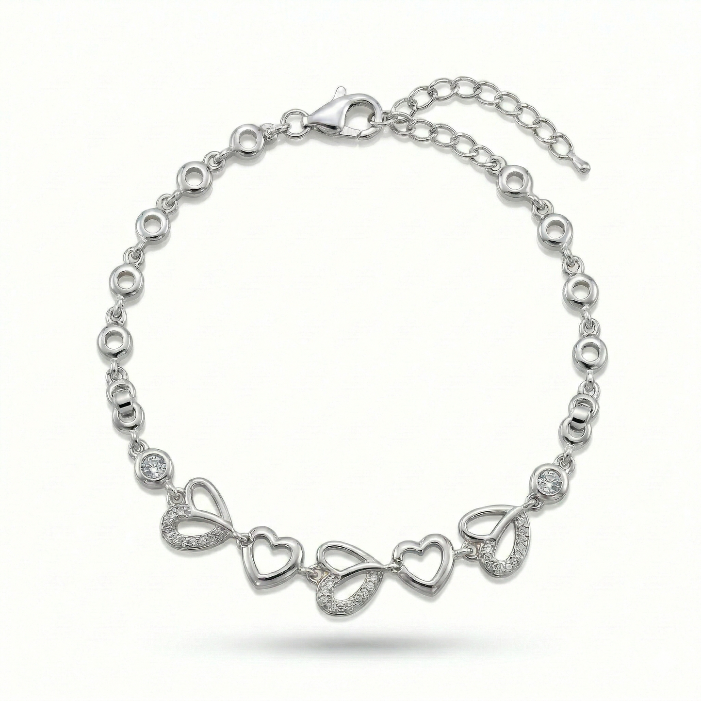 Infinity Heart Spark Bracelet