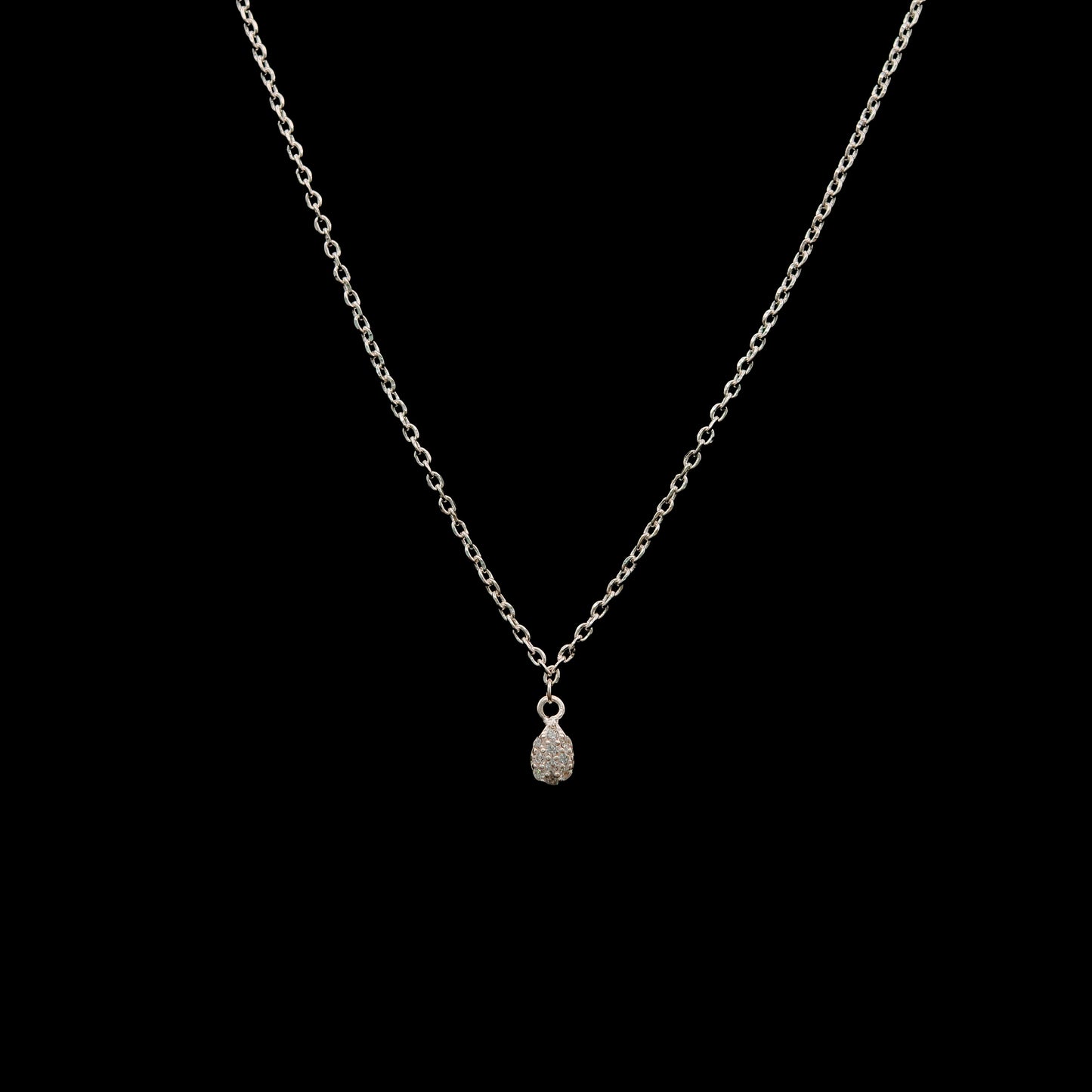 Nova Dot Silver Pendant Chain