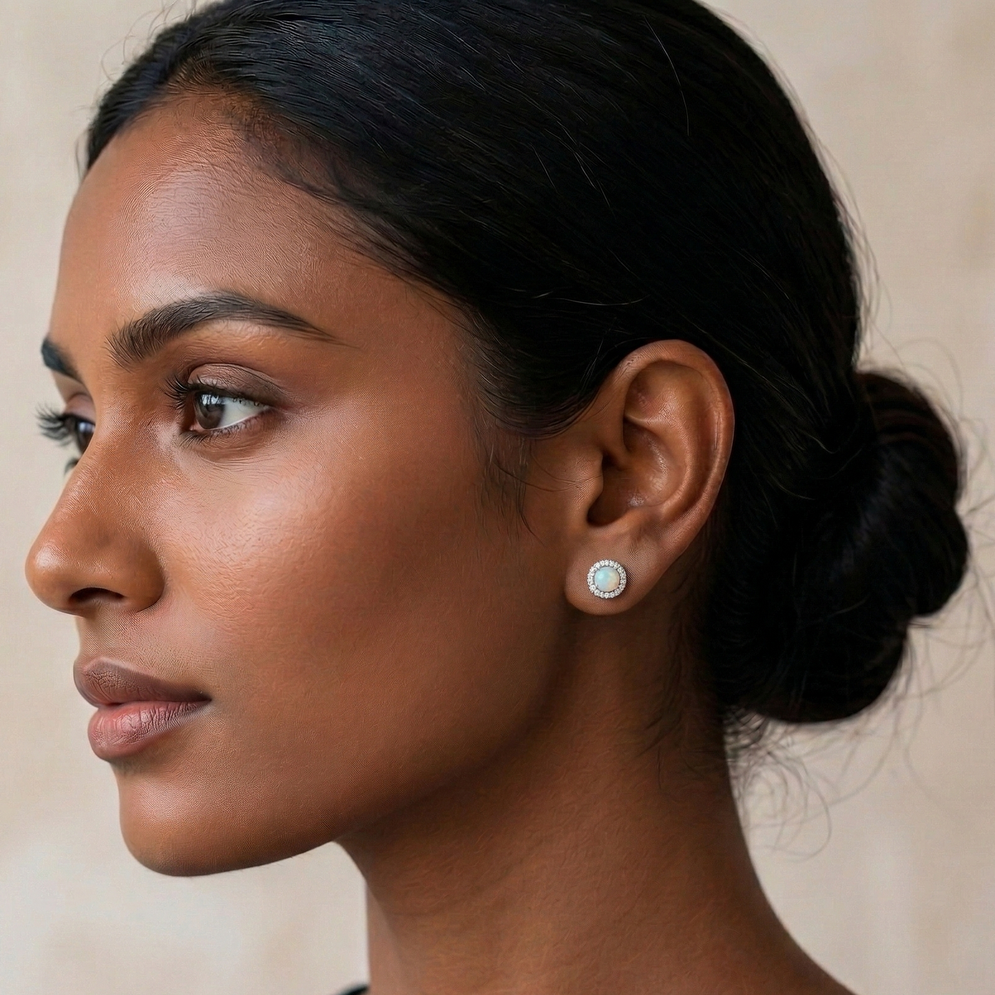 Radiance Circle Studs