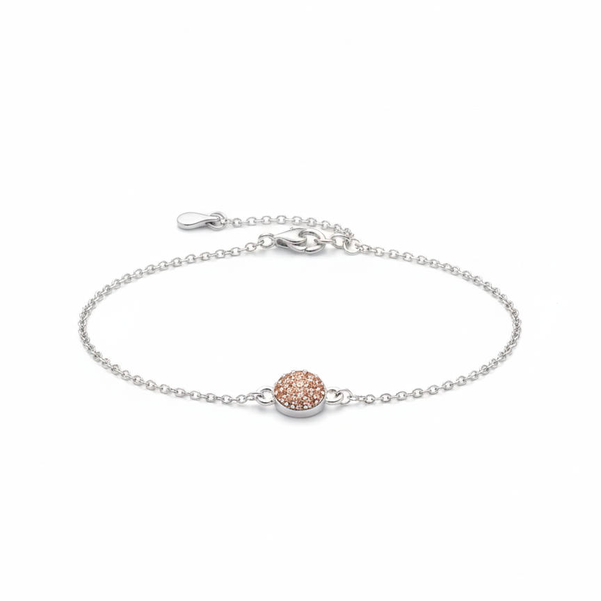 Aura Spark Silver Bracelet