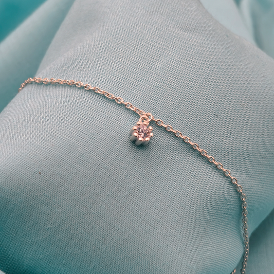 Luna Bloom Silver Bracelet