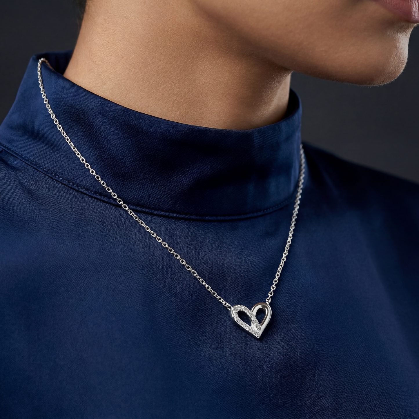 Endless Love Silver Pendant Chain