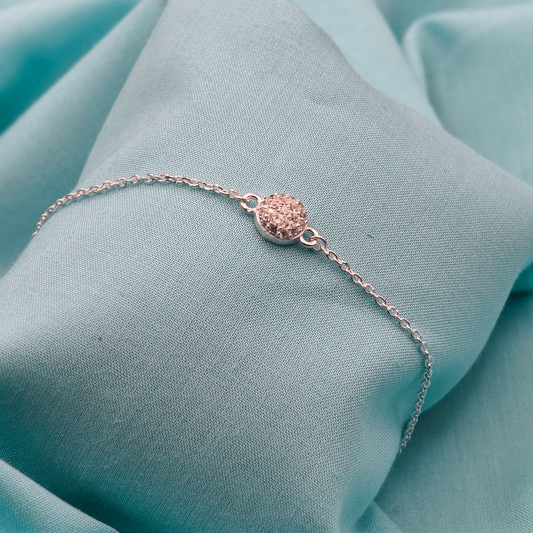 Aura Spark Silver Bracelet