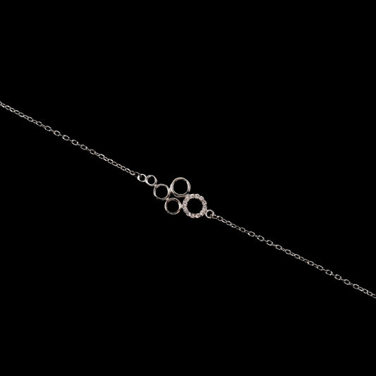 Unity Circles Silver Bracelet