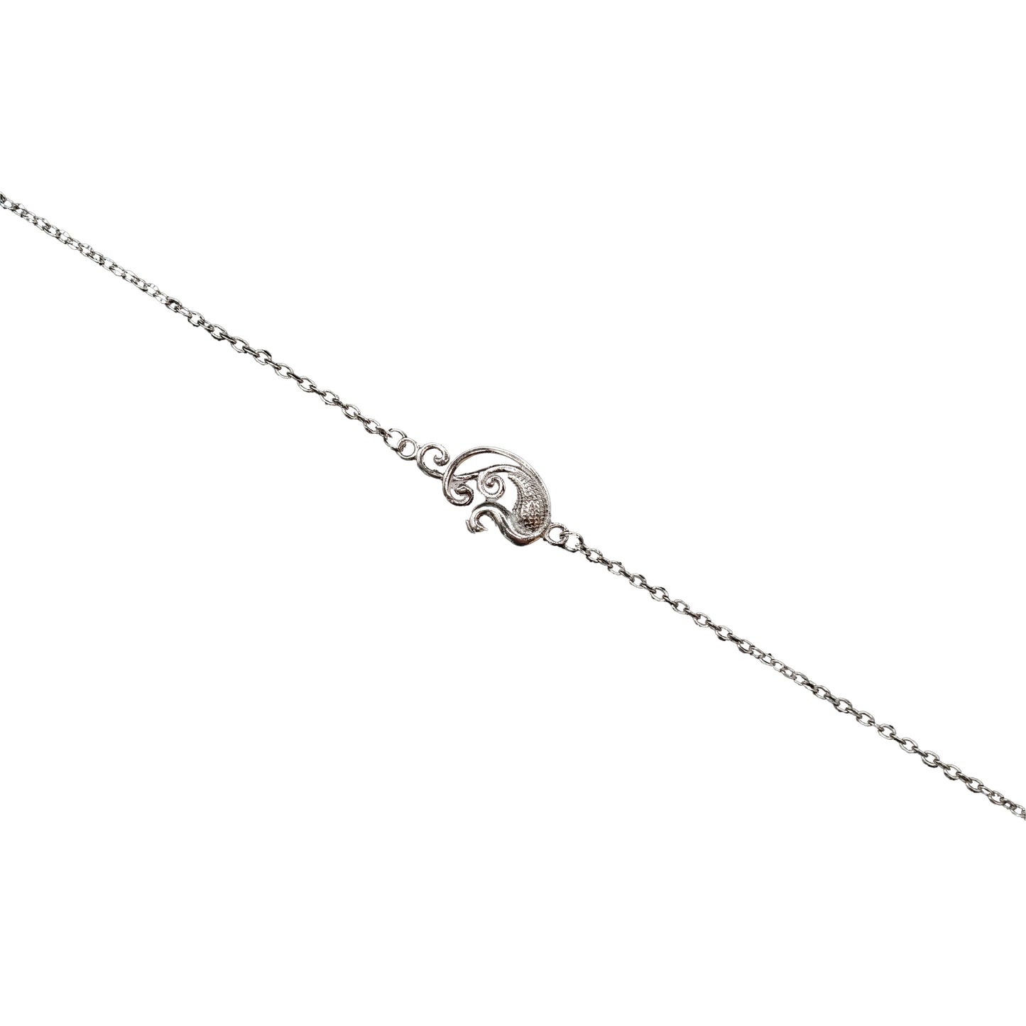 Aurelia Swirl Silver Bracelet