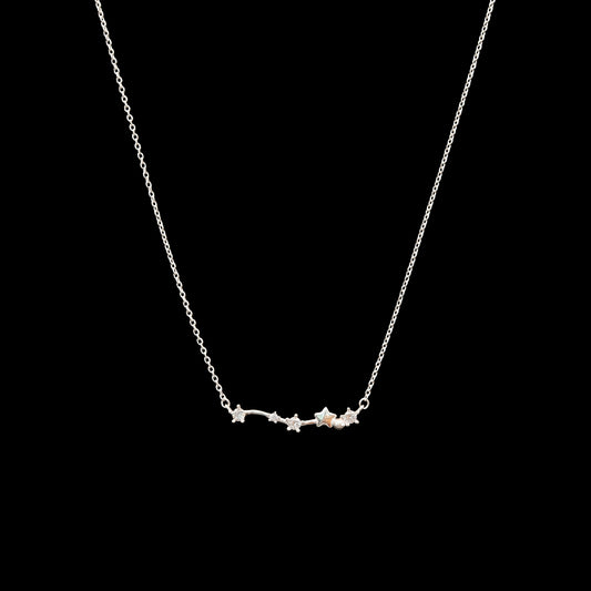 Stella Arc Silver Pendant Chain