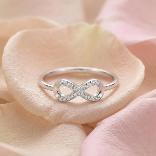 Eternal Infinity 925 Sterling Silver Ring
