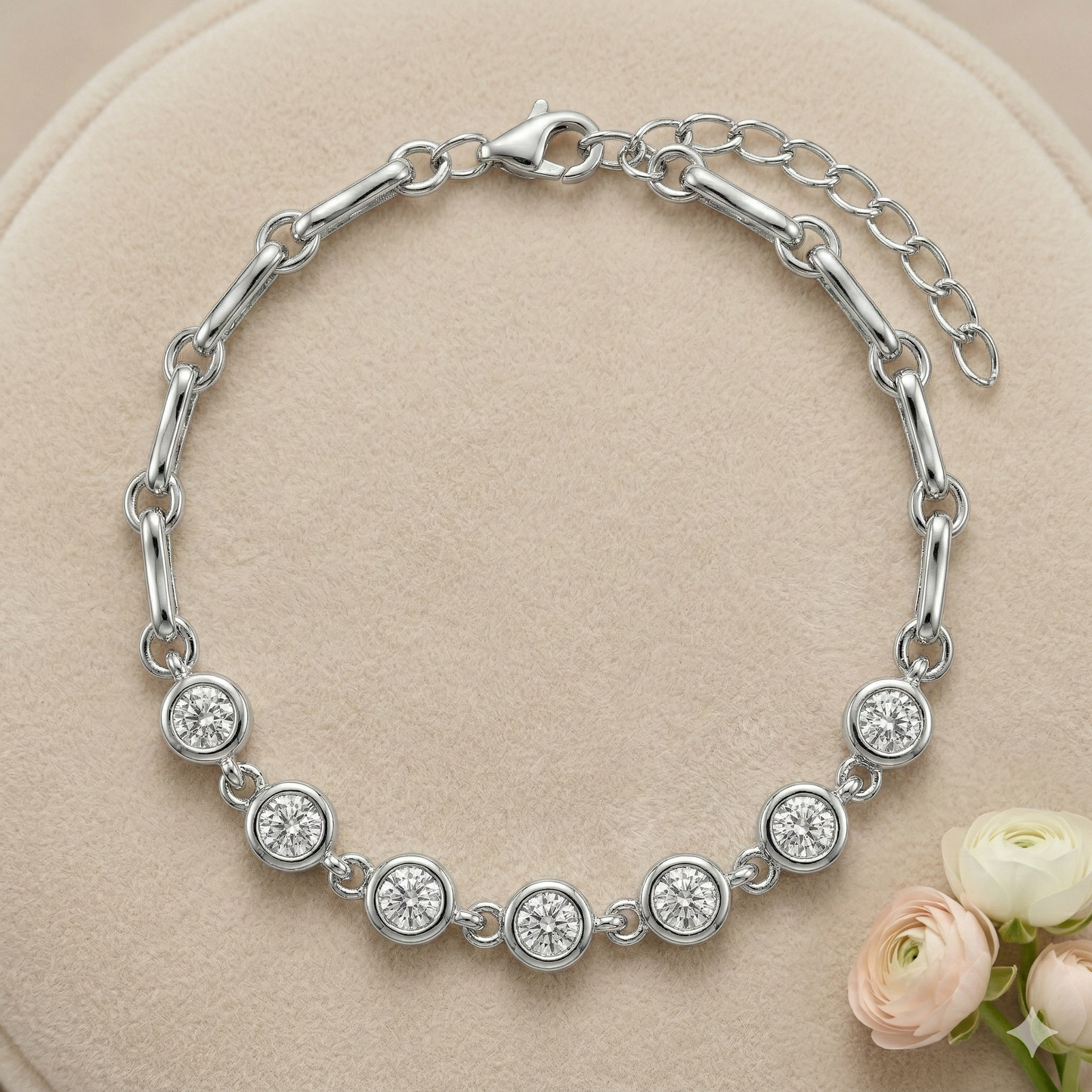 Luna Bezel Spark Bracelet