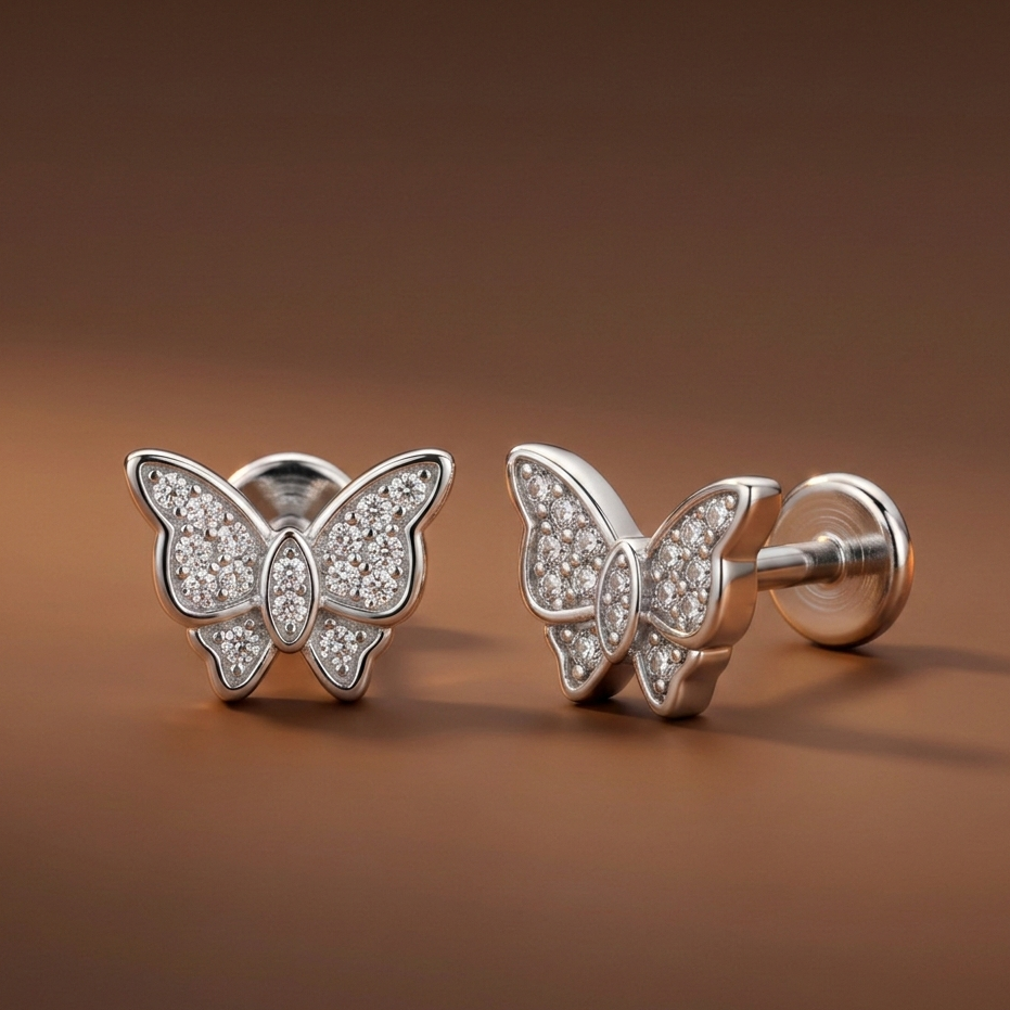 Lumi Butterfly Studs