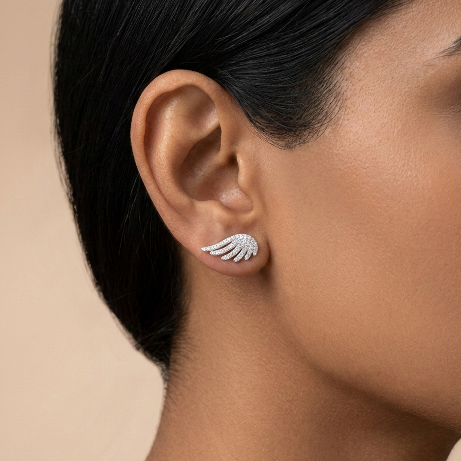 Garuda Feather Studs