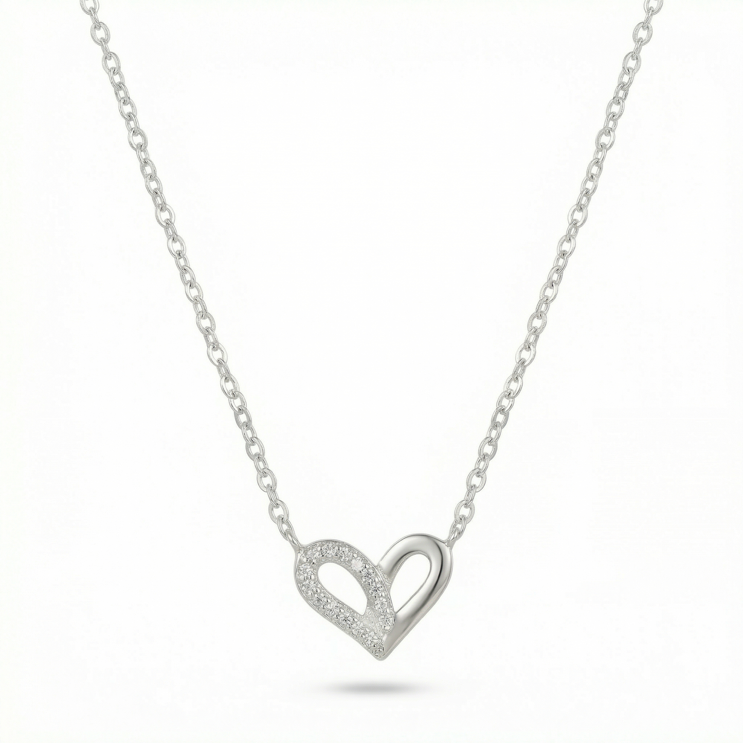 Endless Love Silver Pendant Chain